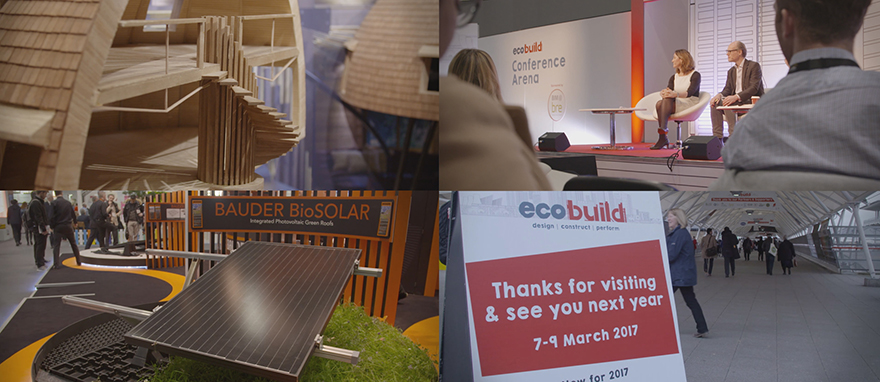 Various clips from our time at Ecobuild 2016